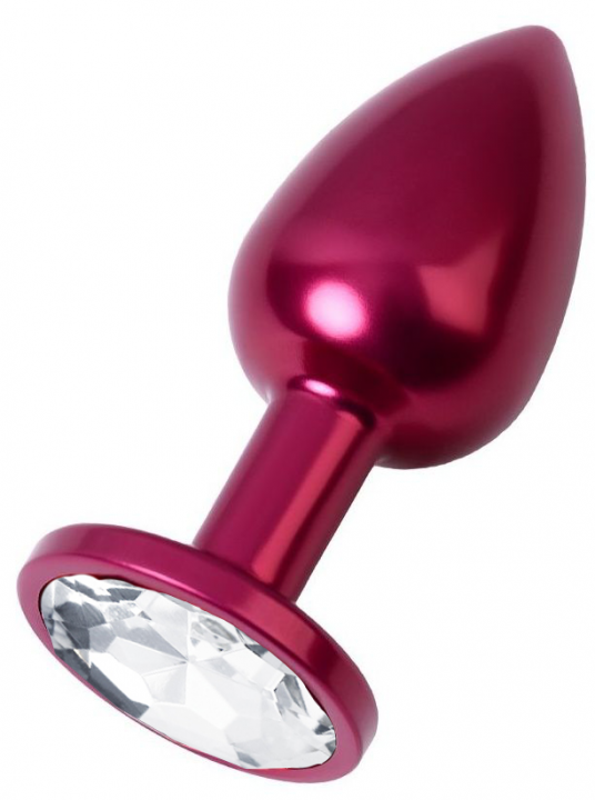 Пробка с белым кристаллом "Vandersex" металл, М 